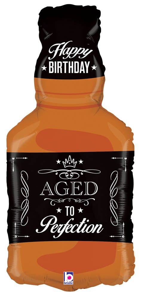 Whiskey Bottle Balloon 34'' - JJ's Party House: Birthday,Balloons,Favors,Gifts