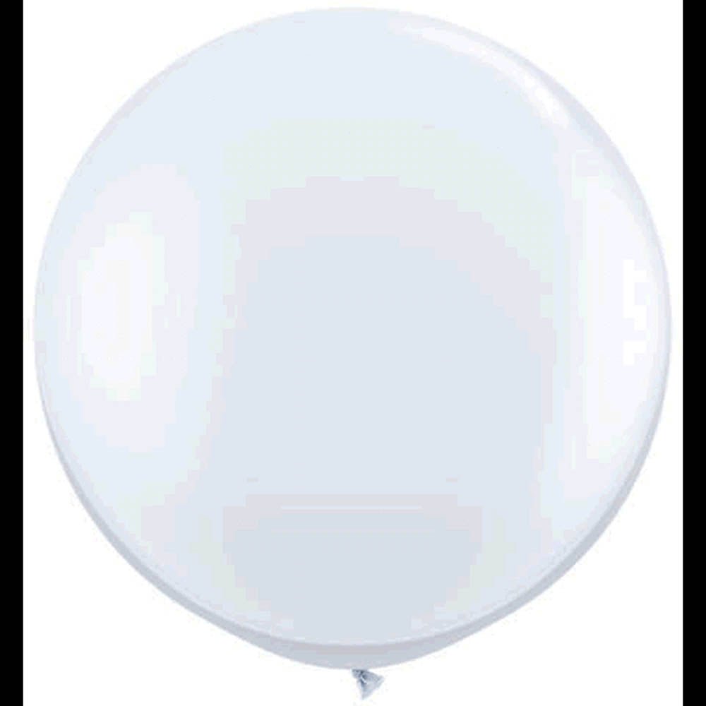 White Latex Balloon 36in - JJ's Party House