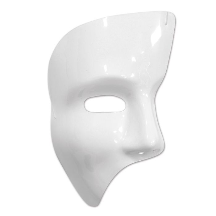 White Phantom Mask - JJ's Party House
