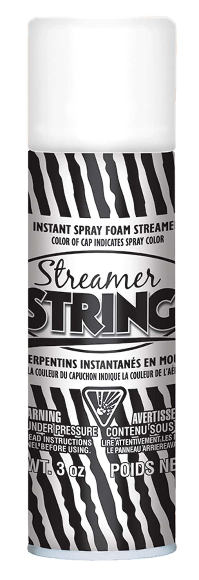 White Streamer String 3oz - JJ's Party House McAllen, TX