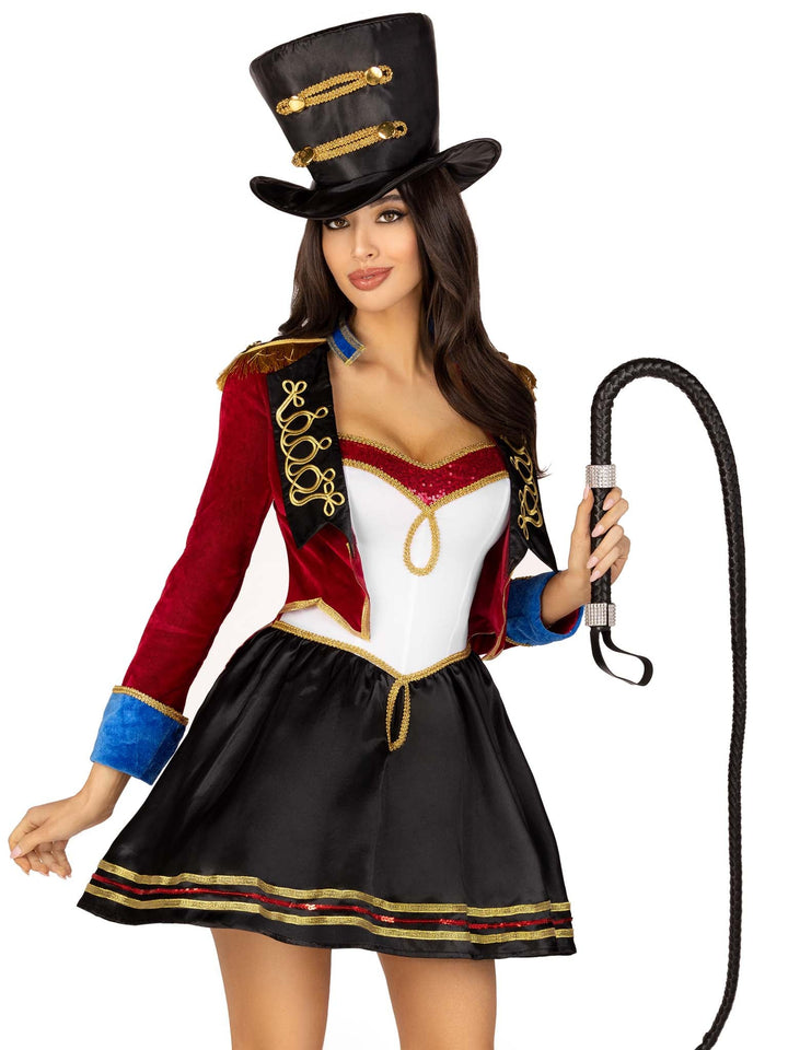 Womens Classic Ringmaster Costume - JJ's Party House - Custom Frosted Cups and Napkins