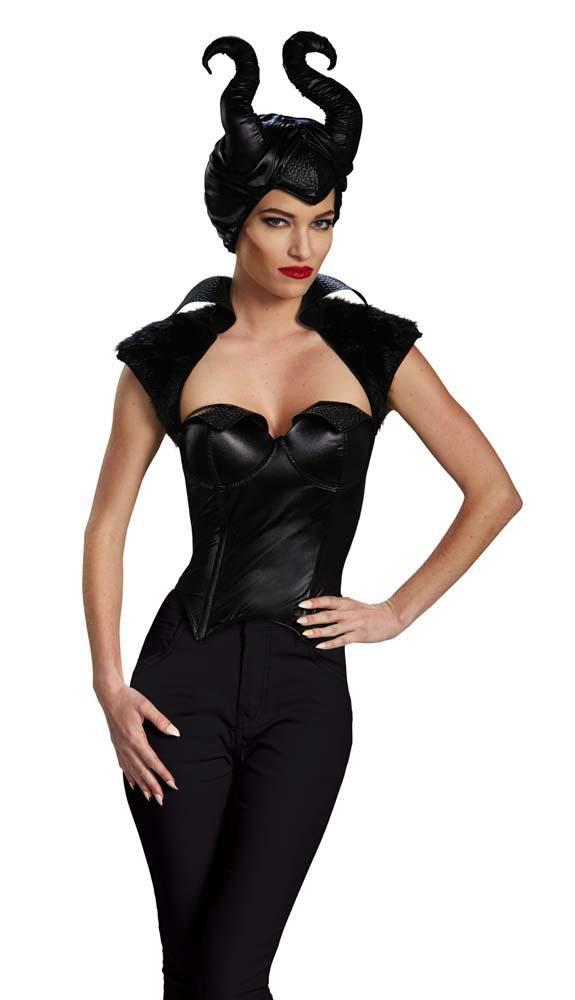 Womens Maleficent Bustier - JJ's Party House