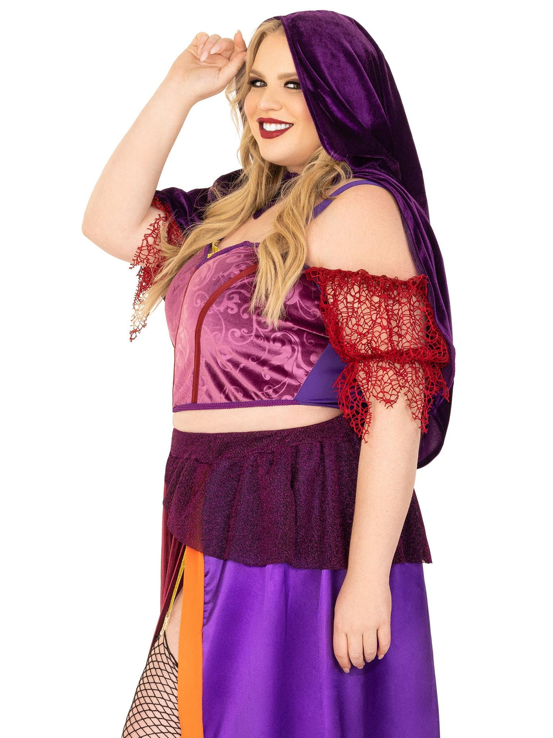 Womens Plus Size Black Magic Babe Costume - JJ's Party House