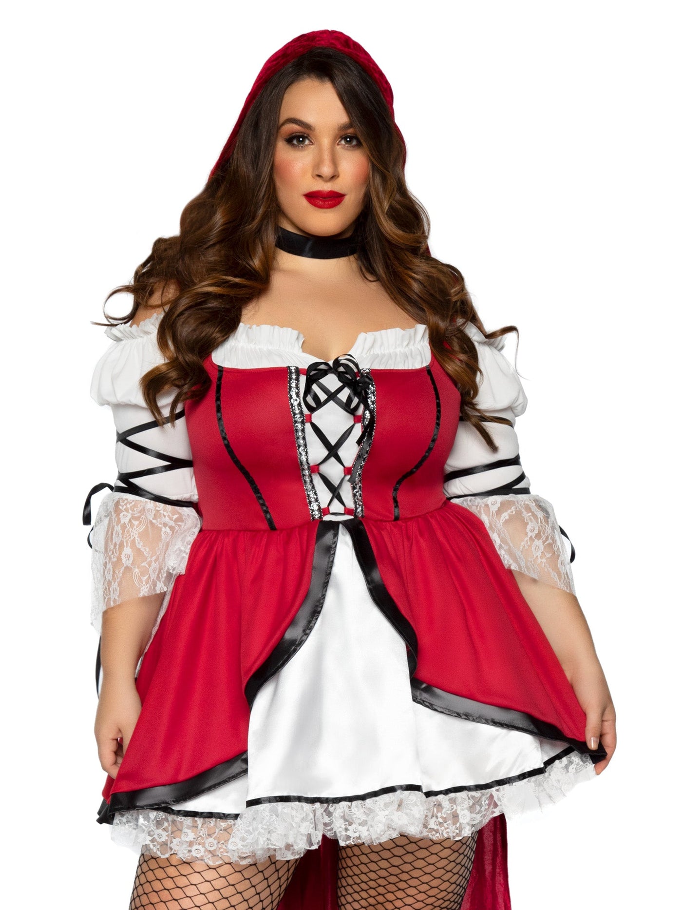 Womens Plus Size Storybook Red Riding Hood Costume - JJ's Party House