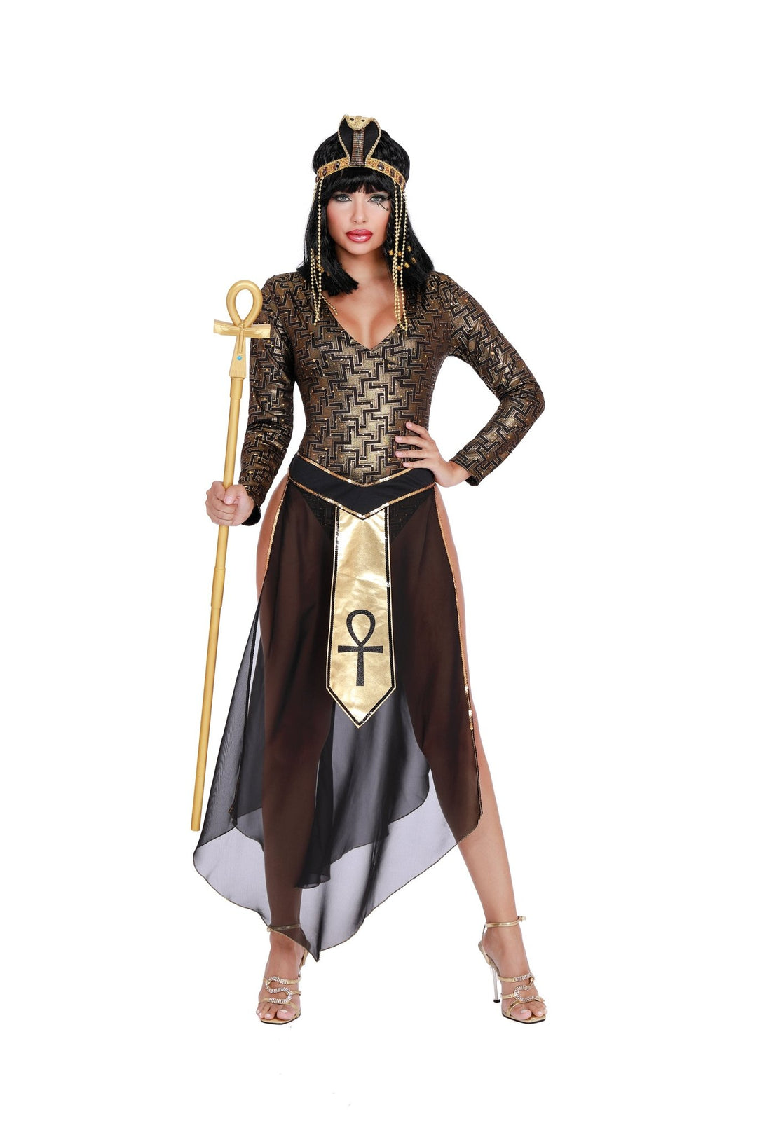 Women's Queen Cleo Egyptian Costume - JJ's Party House