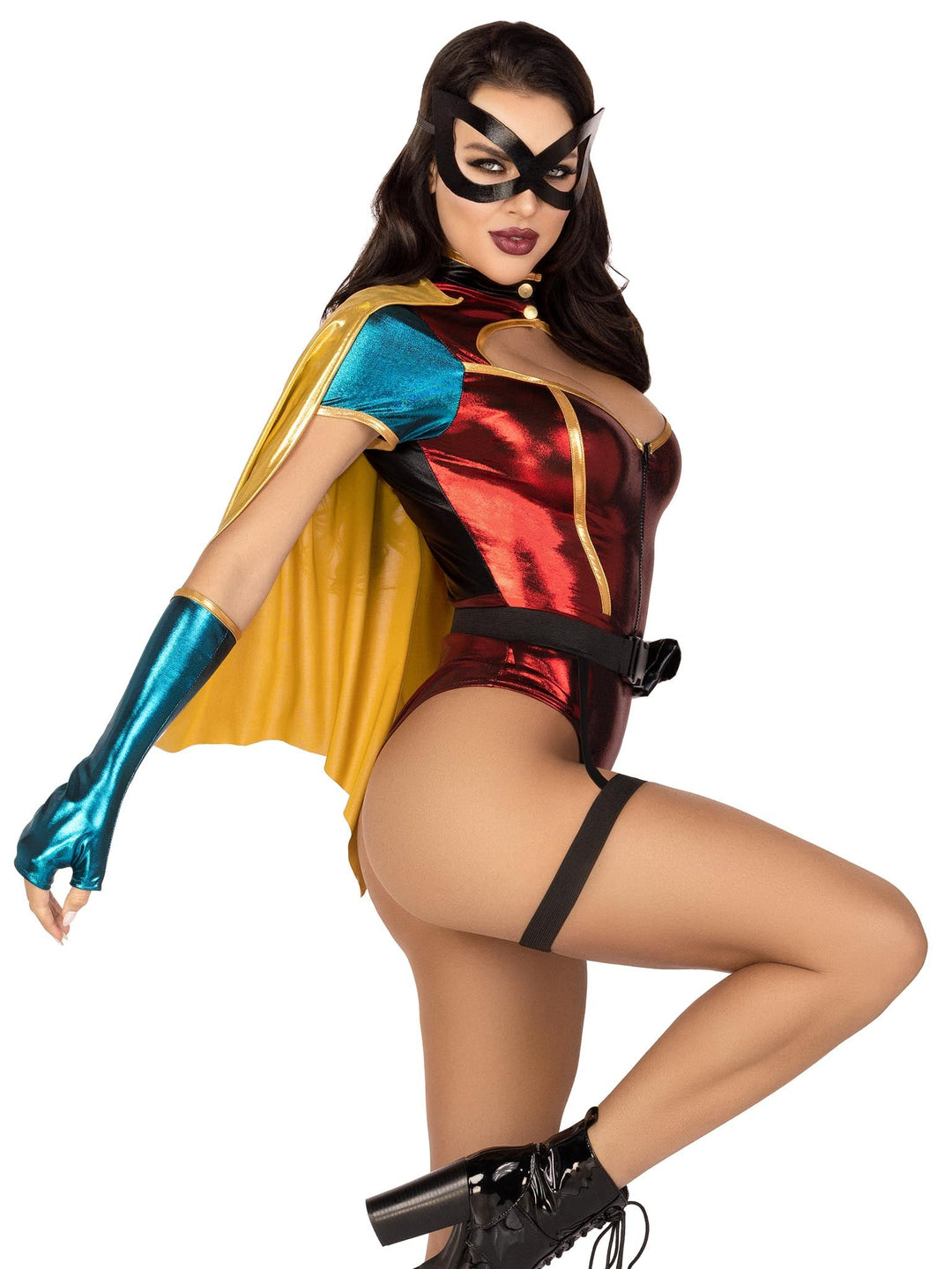 Womens Sultry Sidekick Superhero Costume - JJ's Party House