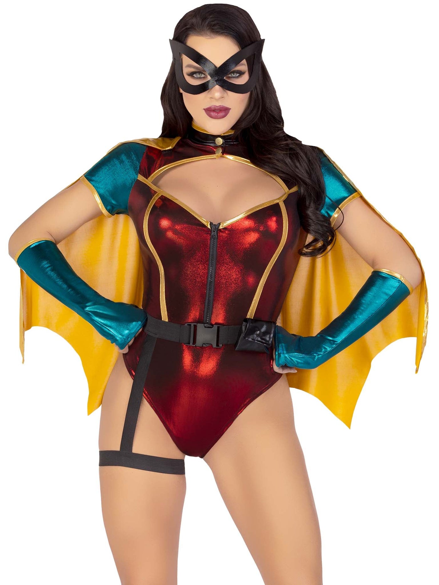 Womens Sultry Sidekick Superhero Costume - JJ's Party House