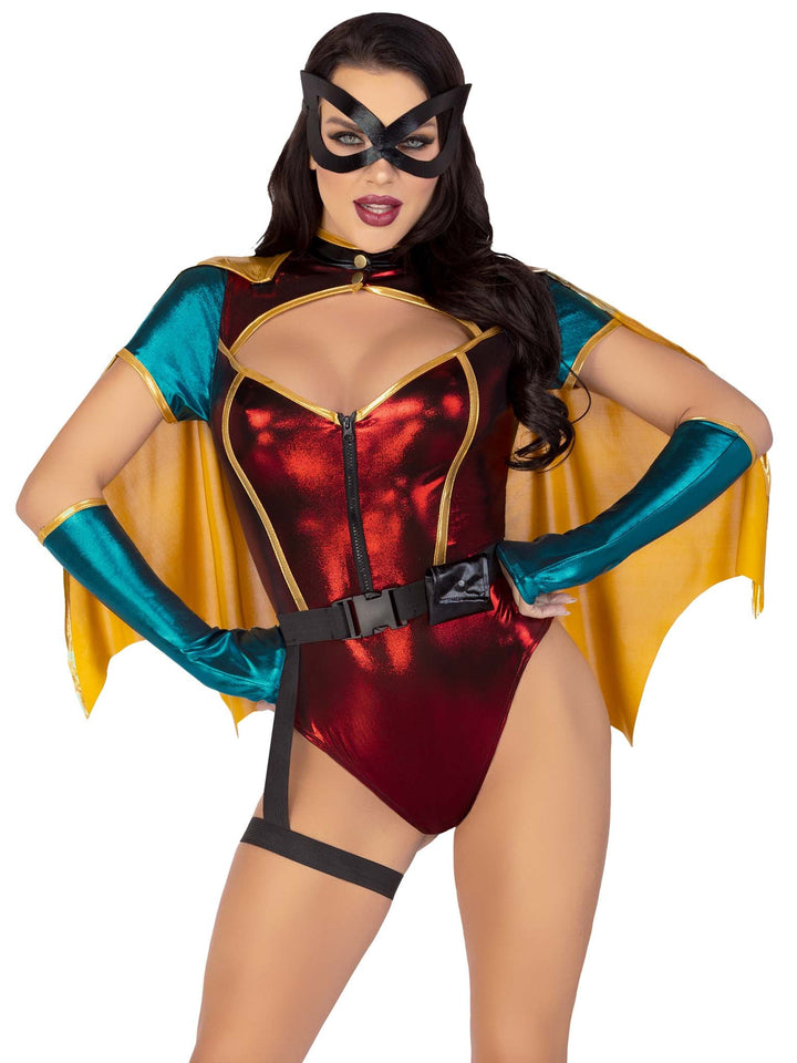 Womens Sultry Sidekick Superhero Costume - JJ's Party House