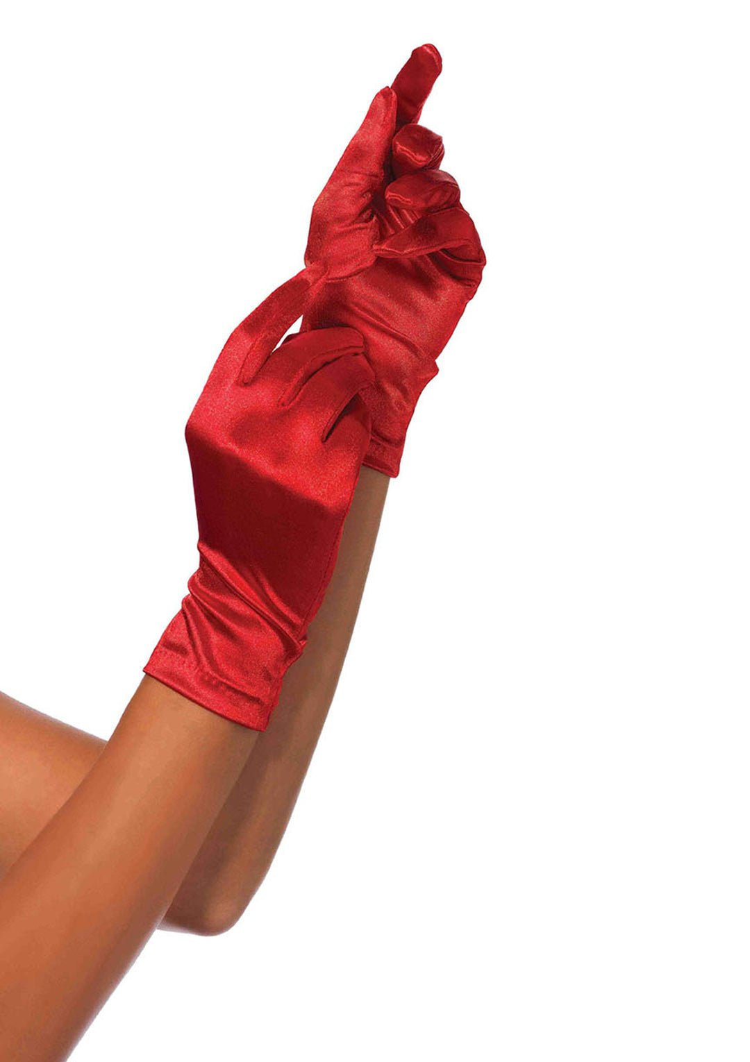 Wrist Length Satin Gloves - JJ's Party House