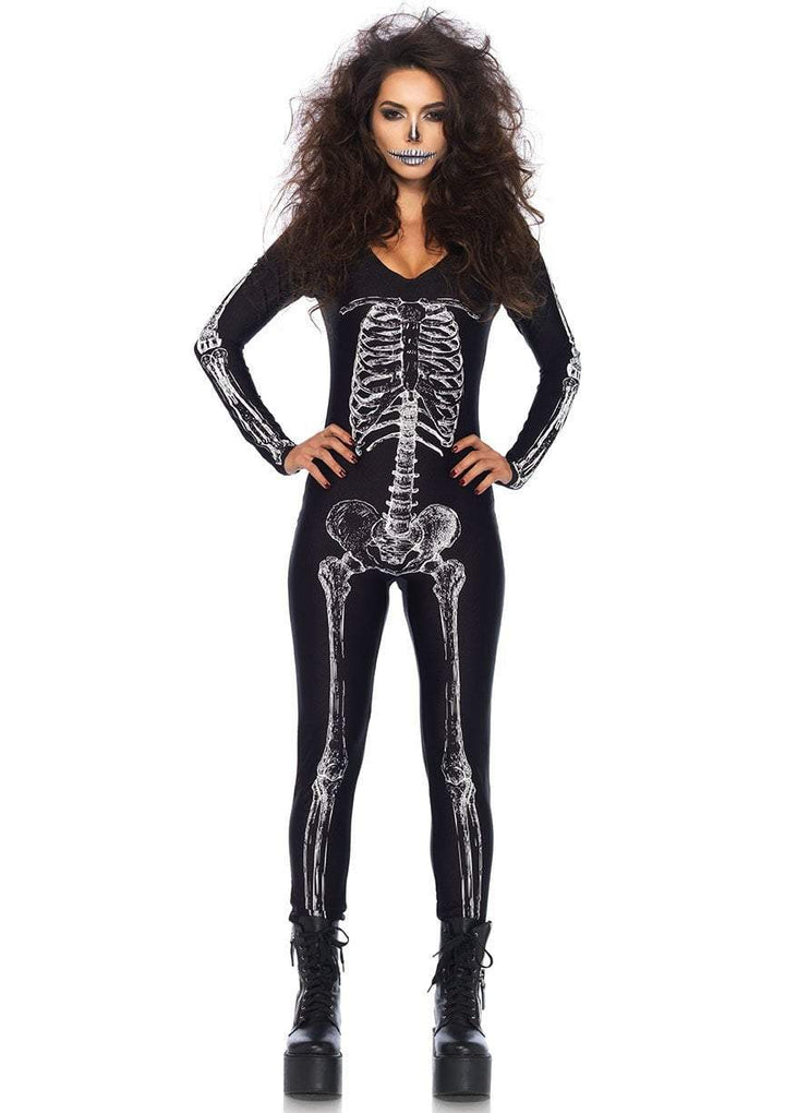 X-Ray Skeleton Catsuit Costume - JJ's Party House