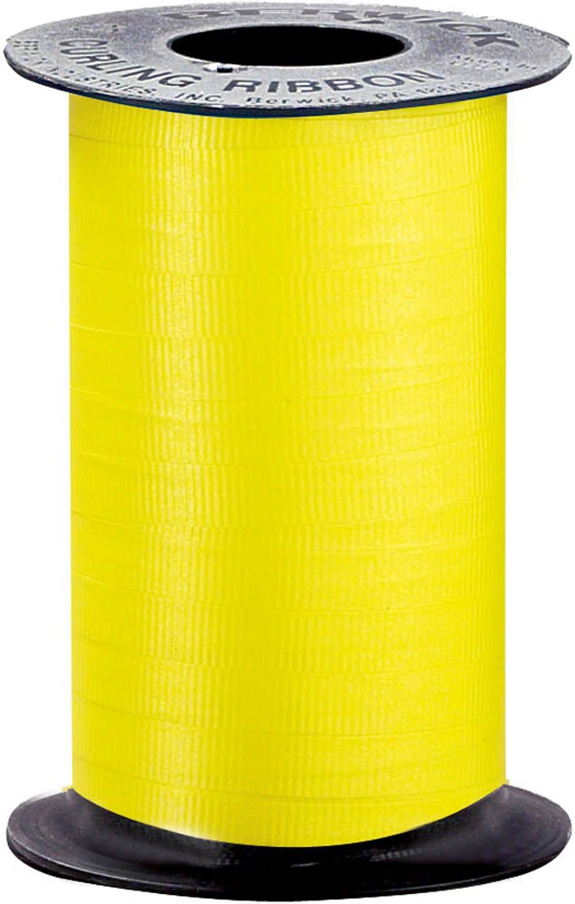 Yellow Curling Ribbon 500yds - JJ's Party House