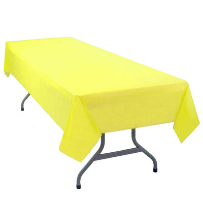 Yl-Yellow 54"X 108" Tablecover - JJ's Party House